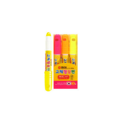 DONG-A/Solid/Highlighters/Pink/Orange/Yellow/Soft/Cream Type