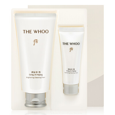 The Whoo/Gongjinhyang Seol/Brightening/Cleansing Foam/Special/Planning