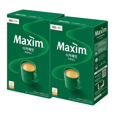Maxim Decaffein/Coffee Mix/100Tx2