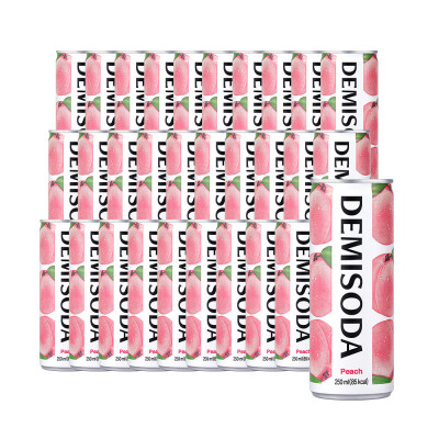 데미소다 복숭아 250ml x 30CAN