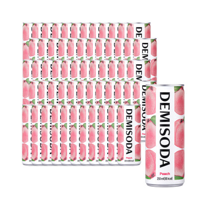 데미소다 복숭아 250ml x 60CAN