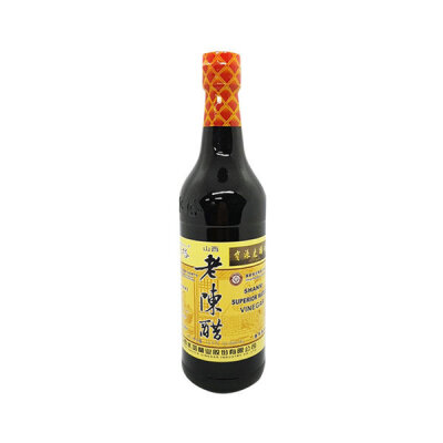 중국 발효 양조식초 500ml 노천추 흑초 월량도