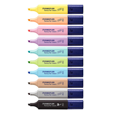 STAEDTLER/Textsurfer/Classic/364C/Pastel/Highlighters/School Supply
