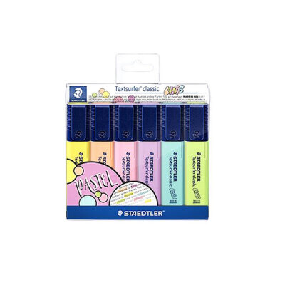 STAEDTLER/Highlighters/364/Pastel/Set/CWP6