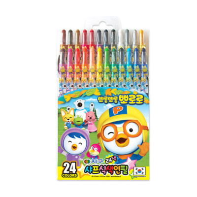 Globe Chemical/Pororo/24 Colors/Color Pens