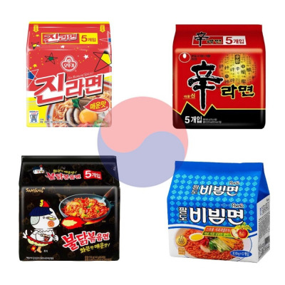 Shin Ramyun/Packed Ramen/Korea /JIN RAMEN/Bibm Myun/Bul Dak (Hot And Spicy Chicken)
