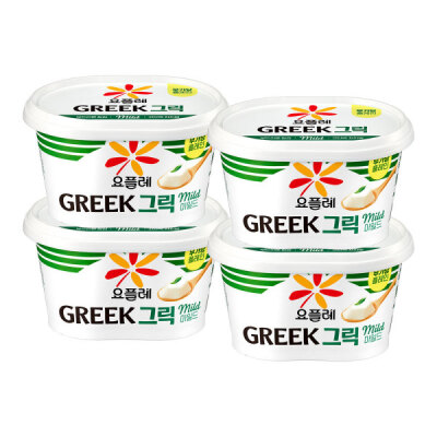 Greek Yogurt Mild 400g x4
