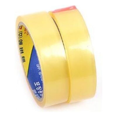 25Mx2.5cm/Tape/Wide Tape/Clear Tape/Stationery/Office Supplies