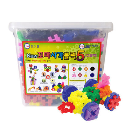 Toyman Plastic puzzle blocks / Square block 5 / building blokes / kids gifts /