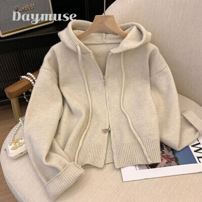 DAYMUSE Fall New Arrival Big Size Womens Clothing Home Shopping Sweatshirt Knit