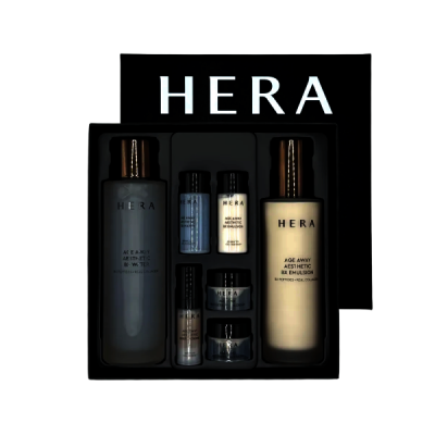 HERA/Age Away/2 Types/Skin Care Products/Special Set/Mother/Mommy/Holidays/Shopping Bag/Offer