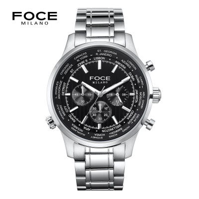 46mm/Men/Chronograph/Metal Watches/FM8307BK