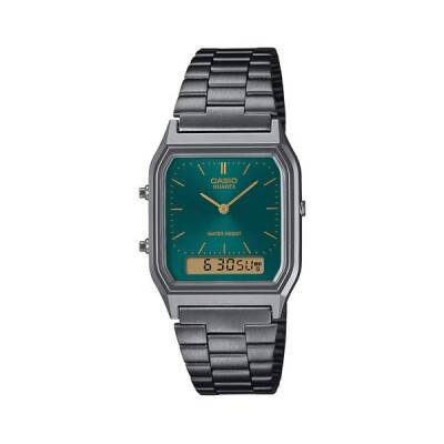 CASIO/AQ-230EGG-3A/Vintage/Square/Metal/Watch