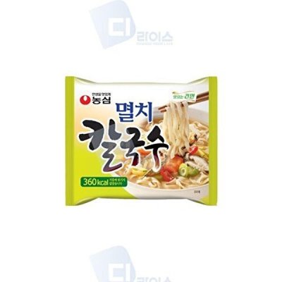 Food/NONGSHIM/ANCHOVY CHOPPED NOODLES/98g/Packed Ramen/Snack