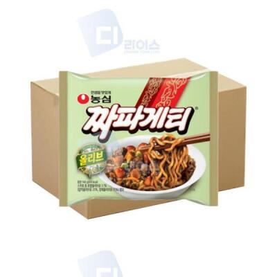 Food/NONGSHIM/OLIVE/Chapagetti/140g/Black Soybean Sauce Noodle/Packed Ramen