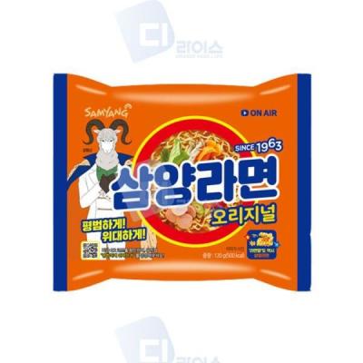 Food/SAMYANG Ramen/120g/Original/Packed Ramen/Snack/Multi-Pack/Late Night-Meal/Meal