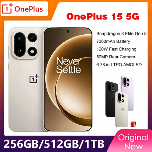 OnePlus 15 Oxygen OS 5G Smartphone Global Version 6.78" Zoll 165Hz 7300mAh 120W