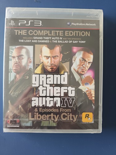 FACTORY SEALED! Grand Theft Auto IV Complete Edition PlayStation 3 PAL UK PS3