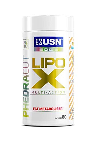 USN PhedraCut Lipo X: Fat Metaboliser Capsules, Thermogenic High Energy Weight Management Tablets