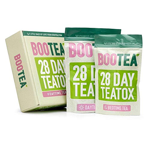 Bootea Coffeetox Herbal Teatox Tea & Coffee Blend for Energy Boost & Cleanse, with Fennel, Yerba Mate, Dandelion & Matcha, No Caffeine, All-Natural Ingredients