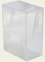 Deck Case Clear Double 40 cards, Single 60 cards