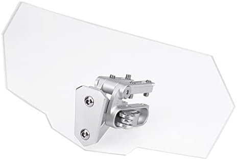 Motorcycle Universal Adjustable Windscreen Wind Deflector Windshield