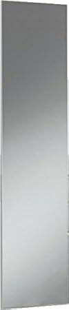 FULL Length Acrylic Mirror, Ideal for Wardrobe Doors, Shatterproof 3mm thick * NO DIY NO TOOLS NEEDED * Rear has full coverage of 3M 1163 Double Sided (30cm x 110cm)