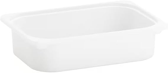 Ikea TROFAST KIDS CHILDREN STORAGE BOX SMALL- 42-30-10 CM IN WHITE- set of 3