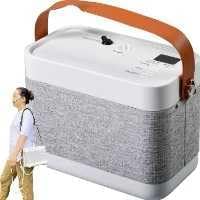 Portable Oxygen Generator 70W Travel Machine with Timing Function, 1-3L Flow Regulation, Wheelchair Oxygen Machine for Home, Travel, Car