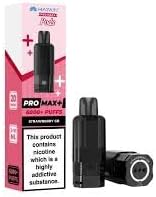 Hayati 6000 Pro Max Plus 6K Pods | Refillable Pods | Easy Installation | Pack of 1 (strawberry gb)