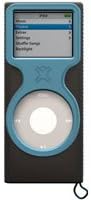 XtremeMac MicroGlove for iPod Nano - Black/Blue