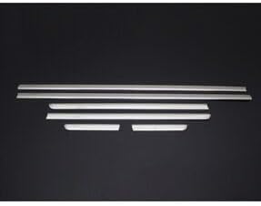 EBAL OTO AKSESUAR Krom Yan Kapı Çıtası 6 prç. 1998-2005 P. Çelik BMW 3 Seri E46 ile uyumlu