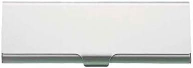 Muji Aluminum Pencil Case, Flat Type, Approx. 2.4 x 6.9 x 0.6 inches 60 x 175 x 15 mm