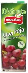 Red Grape Nectar No Added Sugar Drink 1.5L x 8 Fruit Juice Beverage Multipack Refreshing Family Size Refreshment