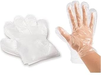 Şeffaf Poşet Eldiven 100 Adet - 4 Paket