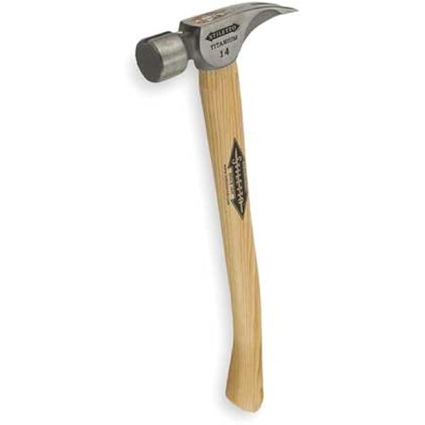 Stilletto TI14MC Titan 14-OunceTitanium Framing Hammer With Curved Handle