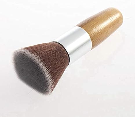 Professional Soft Flat Top Buffer Foundation Powder Brush Cosmetic Salon Brush Makeup Basic Brush Facial Makeup Tool