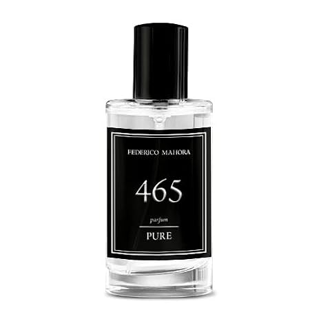 PURE 465 FEDERICO MAHORA Men's Fragrance 50 ml Suggestive Aromatic with Oriental Character and Elegant Depth