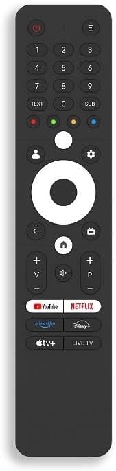 thomson ile uyumlu Model 75UG5C14 Google Tv Kumanda-Mikrofonsuz