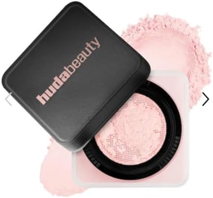 HudaBeauty Easy Bake Loose Baking & Setting Powder-Oil-control and long-lasting makeup setting-Translucent For Natural Look And Everyday Use (cherry blossom)