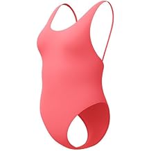 Speedo Speedo Solid 1Pc Af Orange Women's Swimmer Swimsuit 8-00276917926 Orange