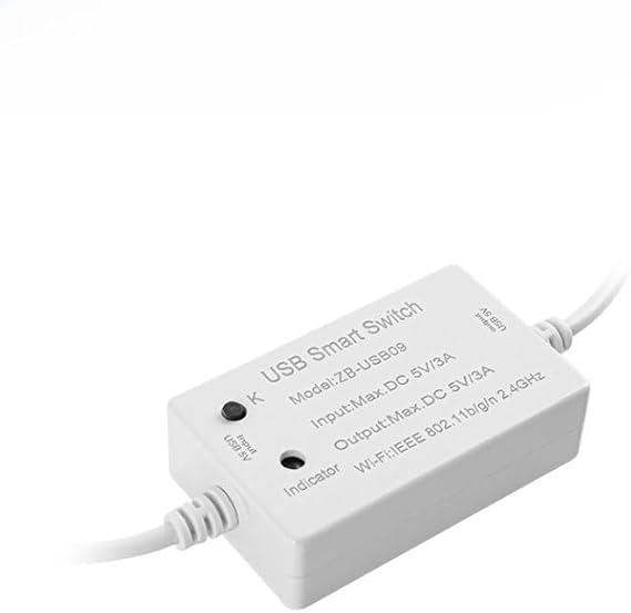 For Tuya USB for Zigbee 3.0 Smart Switch Controller with Voice Control Module for Home Automation, for Alexa Google Home-Assistant, Wireless Hub for Gateway for Smart Lights Sockets