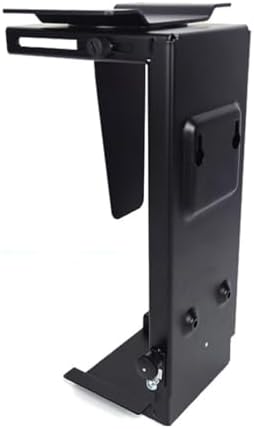 Computer CPU Bracket Under Table Adjustable Dustproof Hanging Cooling