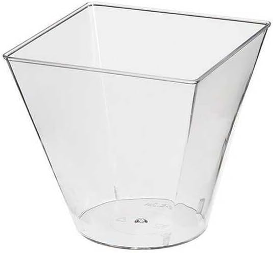 Plastik Mini Kap Şeffaf 240 cc - 24 Adet