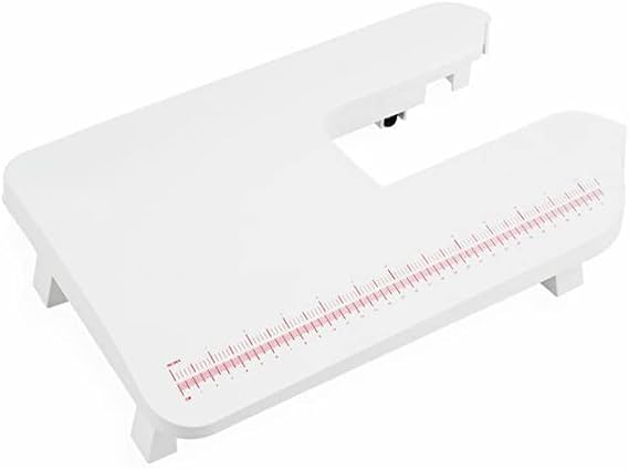Extendable Table for Singer 3333/3342 / 3337 Sewing Machine - Adjustable Extension Plate Plastic Wide Expansion Board with Folding Legs