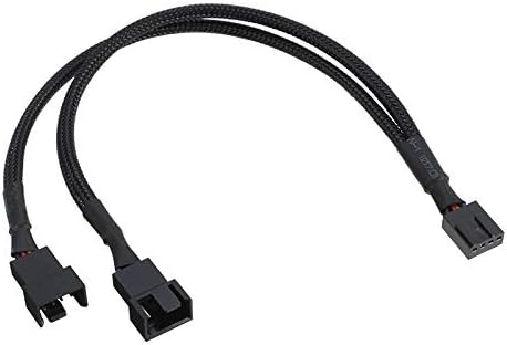 Alfais 5025 Fan Çoklayıcı Y PWM 4 pin Splitter Çoklayıcı Switch Kablosu