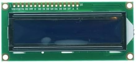 robotistan 2x16 LCD Ekran - Mavi Üzerine Beyaz