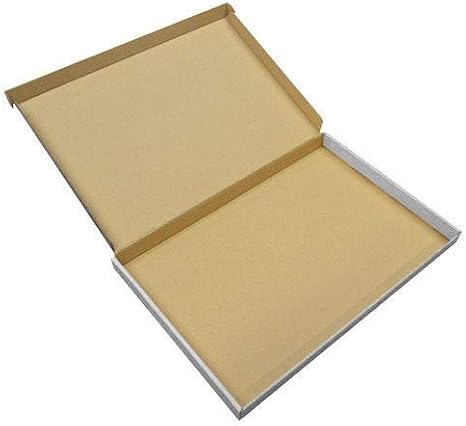 10 x C4 A4 White Box 345x240x22mm (13.6x9.5x0.8") RM Large Letter Cardboard Shipping Mailing Boxes