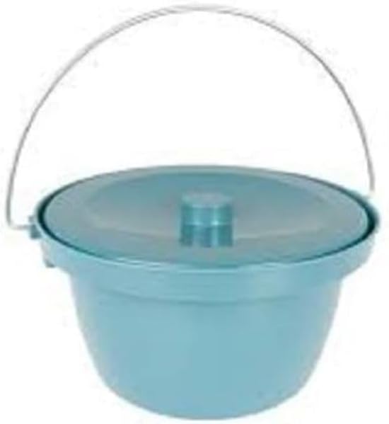 Homecraft Adjustable Height Comfort Commode, Offers Comfort and Stability, Porvides Easier and More Convenient Access to the Bathroom, Spare Commode Pan