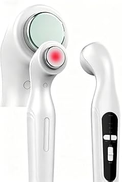 Portable Ultrasound Therapy Machine 1-3 MHz Dual Frequency | 15-Minute Timer & 3 Intensity Levels | 4cm² Treatment Area with 42°C Overheat Protection | Handheld Physical Therapy Device